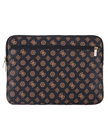 GUESS FUNDA PEONY POCKET PORTATIL 13"- 14" NEGRO