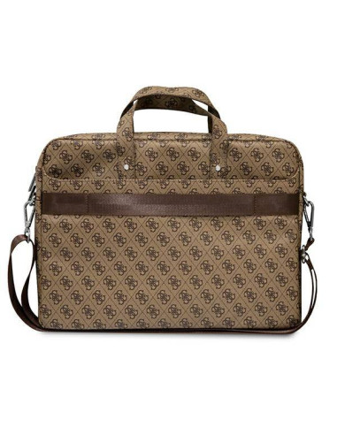 GUESS MALETIN 4G HOT STAMP UNIVERSAL PORTATILES 13-16 MARRON