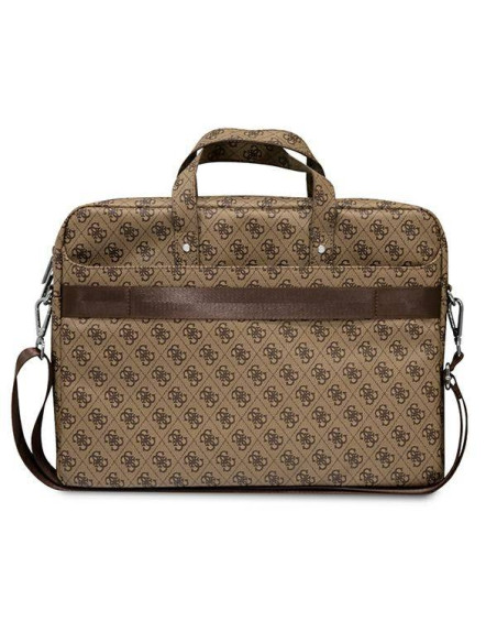 GUESS MALETIN 4G HOT STAMP UNIVERSAL PORTATILES 13-16 MARRON