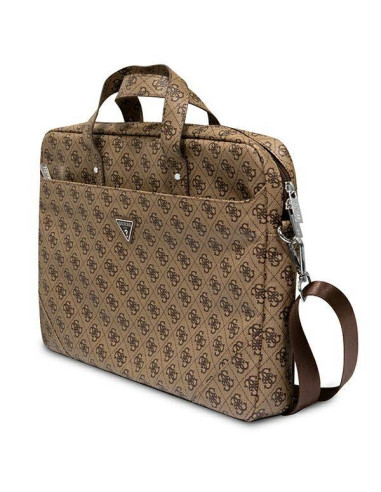 GUESS MALETIN 4G HOT STAMP UNIVERSAL PORTATILES 13-16 MARRON