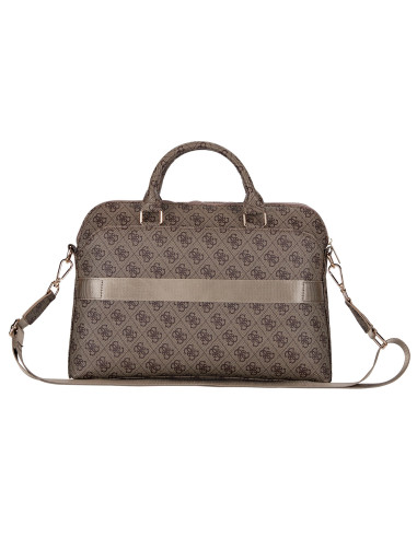 GUESS MALETIN 4G ZIPPER PORTATILES 13"- 15" MARRON