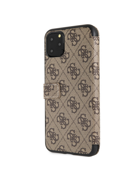 GUESS funda 4G iphone 12 MINI MARRON