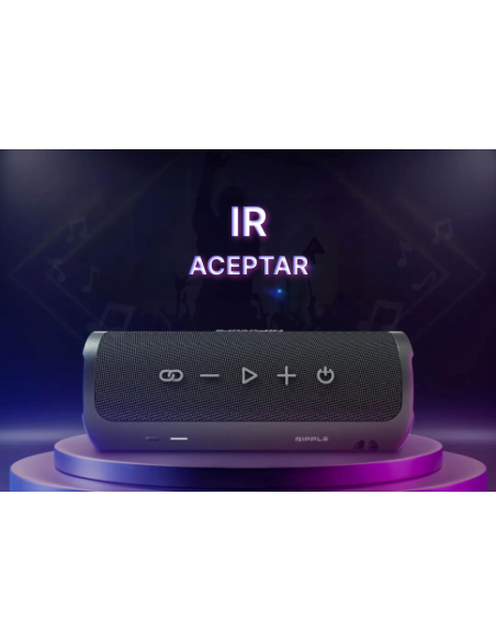 HIFUTURE ALTAVOZ RIPPLE NEGRO 30w