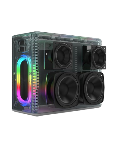 HIFUTURE KARAOKE/ALTAVOZ MUSICBOX 100W NEGRO