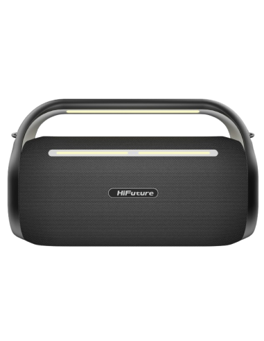 HIFUTURE KARAOKE/ALTAVOZ MUSICBOX 100 70W / 2 MICROFONOS NEGRO