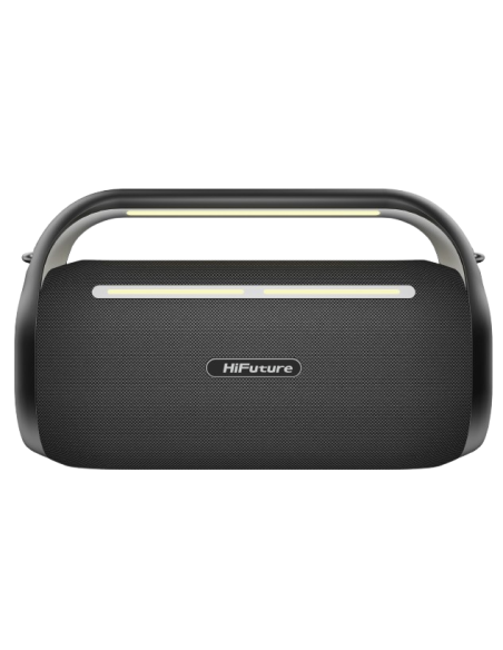 HIFUTURE KARAOKE/ALTAVOZ MUSICBOX 100 70W / 2 MICROFONOS NEGRO