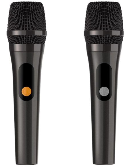 HIFUTURE KARAOKE/ALTAVOZ MUSICBOX 100 70W / 2 MICROFONOS NEGRO