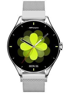 HIFUTURE SMARTWATCH AURA 2 PLATA 2