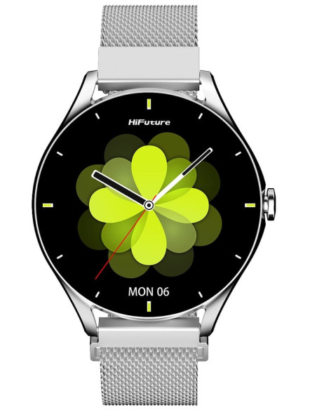 HIFUTURE SMARTWATCH AURA 2 PLATA