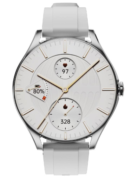 HIFUTURE SMARTWATCH AURA 2 PLATA