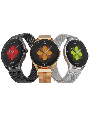 HIFUTURE SMARTWATCH AURA 2 PLATA