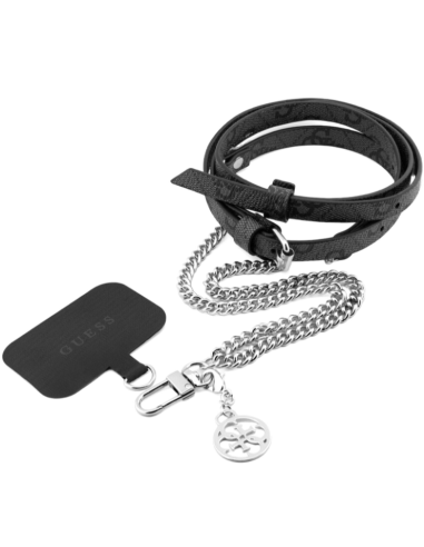 GUESS COLGANTE 4G CROSSBODY NEGRO