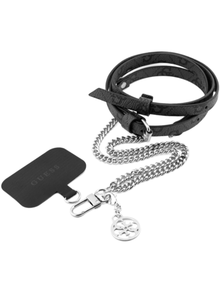 GUESS COLGANTE 4G CROSSBODY NEGRO