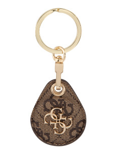 GUESS FUNDA  AIRTAG 4G MARRON