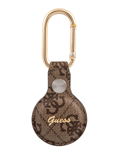 GUESS FUNDA  AIRTAG SCRIPT MARRON