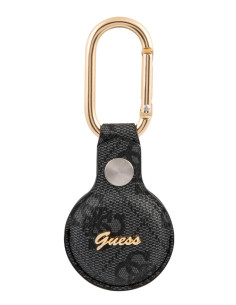 GUESS FUNDA  AIRTAG SCRIPT NEGRA