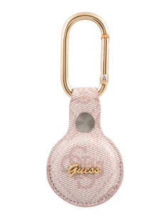 GUESS FUNDA  AIRTAG SCRIPT ROSA