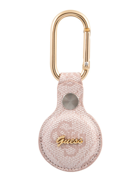 GUESS FUNDA  AIRTAG SCRIPT ROSA
