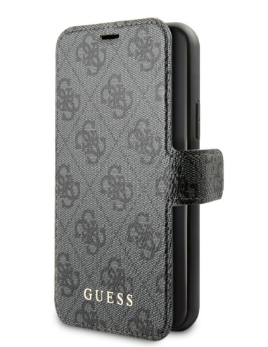 GUESS FUNDA 4G IPHONE XS MAX GRIS