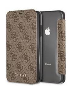 GUESS FUNDA CHARMS IPHONE X/XS MARRON