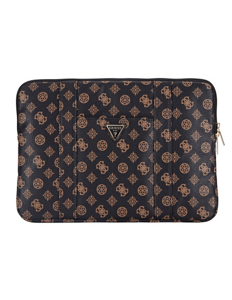GUESS FUNDA PEONY POCKET PORTATIL 13"- 14" NEGRO