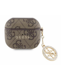 GUESS FUNDA STRASS AIRPODS PRO 2 MARRON