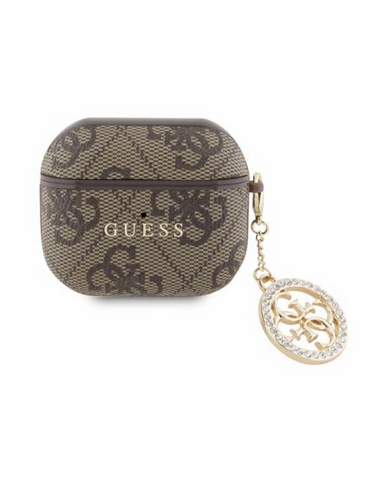GUESS FUNDA STRASS AIRPODS PRO 2 MARRON