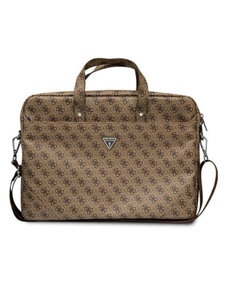 GUESS MALETIN 4G HOT STAMP UNIVERSAL PORTATILES 13-16 MARRON
