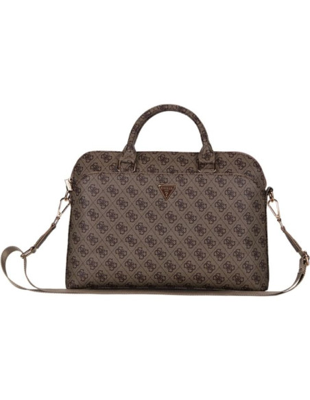 GUESS MALETIN 4G ZIPPER PORTATILES 13"- 15" MARRON