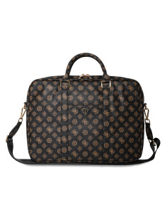 GUESS MALETIN PEONY ZIPPER PORTATILES 13"- 16" NEGRO