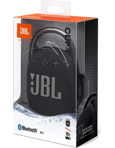 JBL ALTAVOZ BLUETOOTH CLIP4 NEGRO