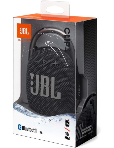 JBL ALTAVOZ BLUETOOTH CLIP4 NEGRO
