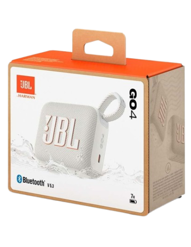 JBL ALTAVOZ BLUETOOTH GO4 BLANCO