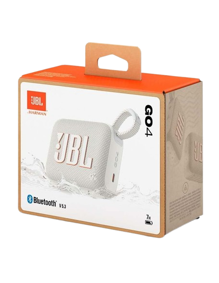 JBL ALTAVOZ BLUETOOTH GO4 BLANCO
