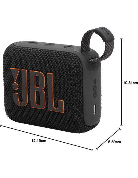 JBL ALTAVOZ BLUETOOTH GO4 NEGRO