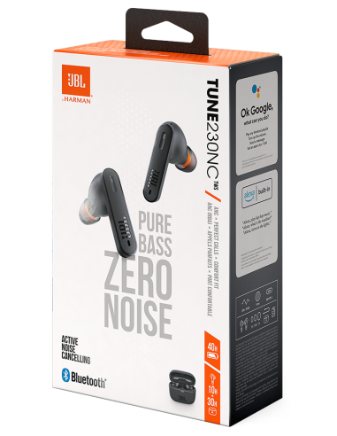 JBL AURICULAR BLUETOOTH TUNE 230NC TWS NEGRO