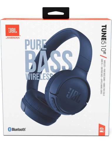 JBL AURICULAR BLUETOOTH TUNE 510BT AZUL