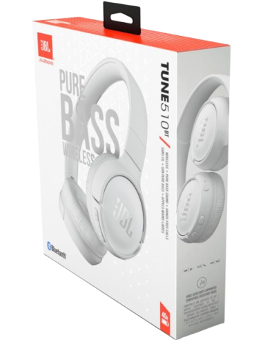 JBL AURICULAR BLUETOOTH TUNE 510BT BLANCO