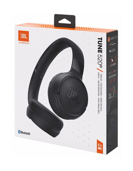 JBL AURICULAR BLUETOOTH TUNE 520BT NEGRO V2