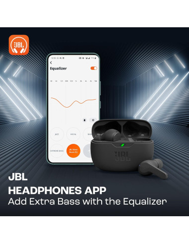 JBL AURICULAR BLUETOOTH WAVE BEAM NEGRO
