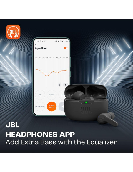 JBL AURICULAR BLUETOOTH WAVE BEAM NEGRO