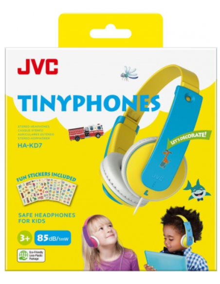 JVC AURICULAR KIDS JACK AMARILLO