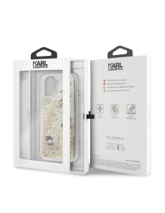KARL LAGERFELD CARCASA CHARMS  IPHONE 11 PRO ORO 2