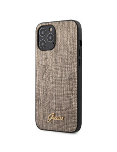 GUESS carcasa LIZARD iphone 12 MINI ORO