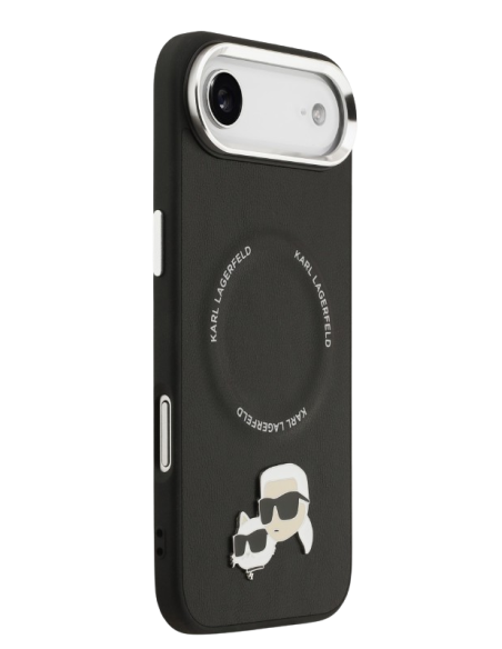 KARL LAGERFELD CARCASA MAGSAFE K&C PINS IPHONE AIR NEGRO