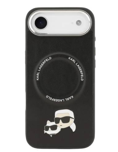 KARL LAGERFELD CARCASA MAGSAFE K&C PINS IPHONE AIR NEGRO