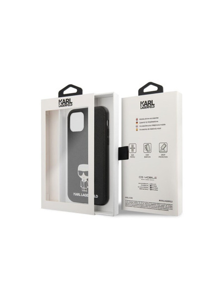 KARL LAGERFELD CARCASA PIN IPHONE 12 MINI BLACK