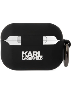 KARL LAGERFELD FUNDA 3D K&C AIRPODS PRO 2 NEGRO 2