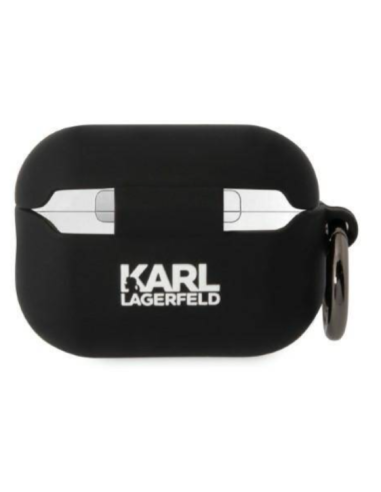 KARL LAGERFELD FUNDA 3D KARL SILICONA AIRPODS PRO2 NEGRO