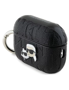 KARL LAGERFELD FUNDA K&C HEAD PIN AIRPODS PRO2 NEGRO 2
